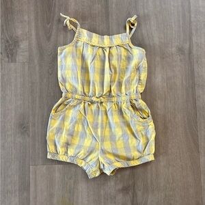 Oshkosh Gingham Romper 24Mo